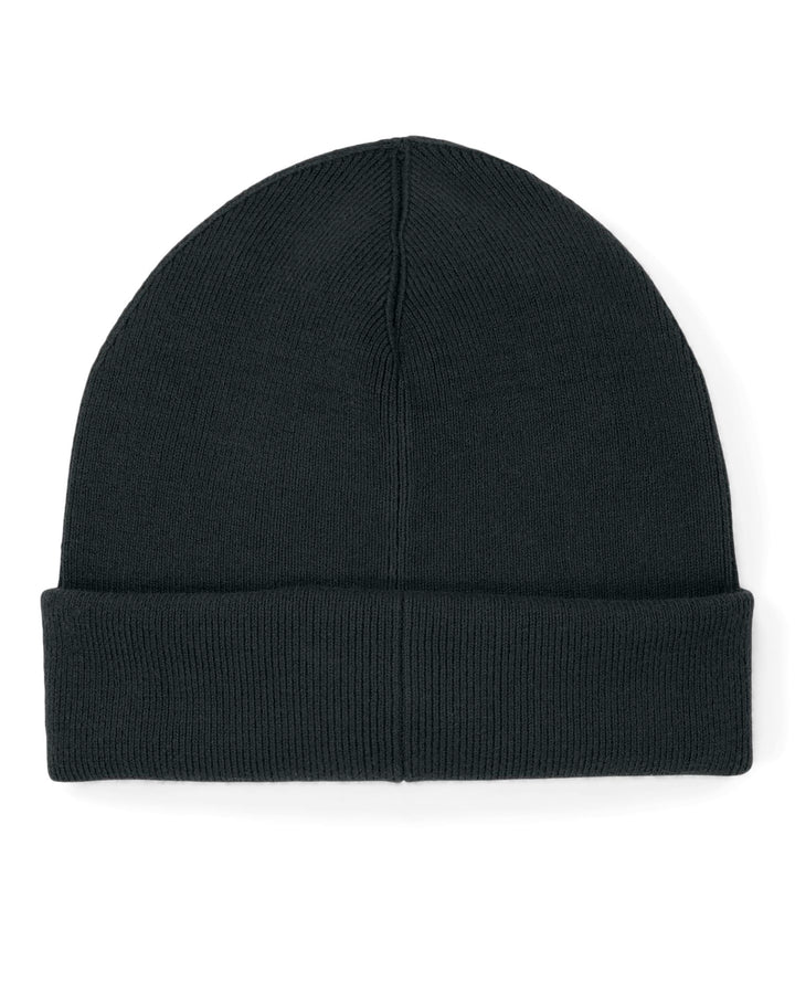 Stanley/Stella Rib Beanie 2.0 – Black (C002), tuotekuva takaa