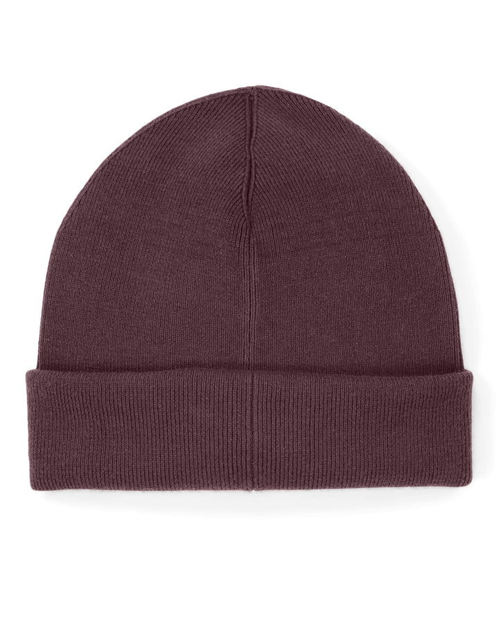 Stanley/Stella Rib Beanie 2.0 – Red Brown (C116), tuotekuva takaa