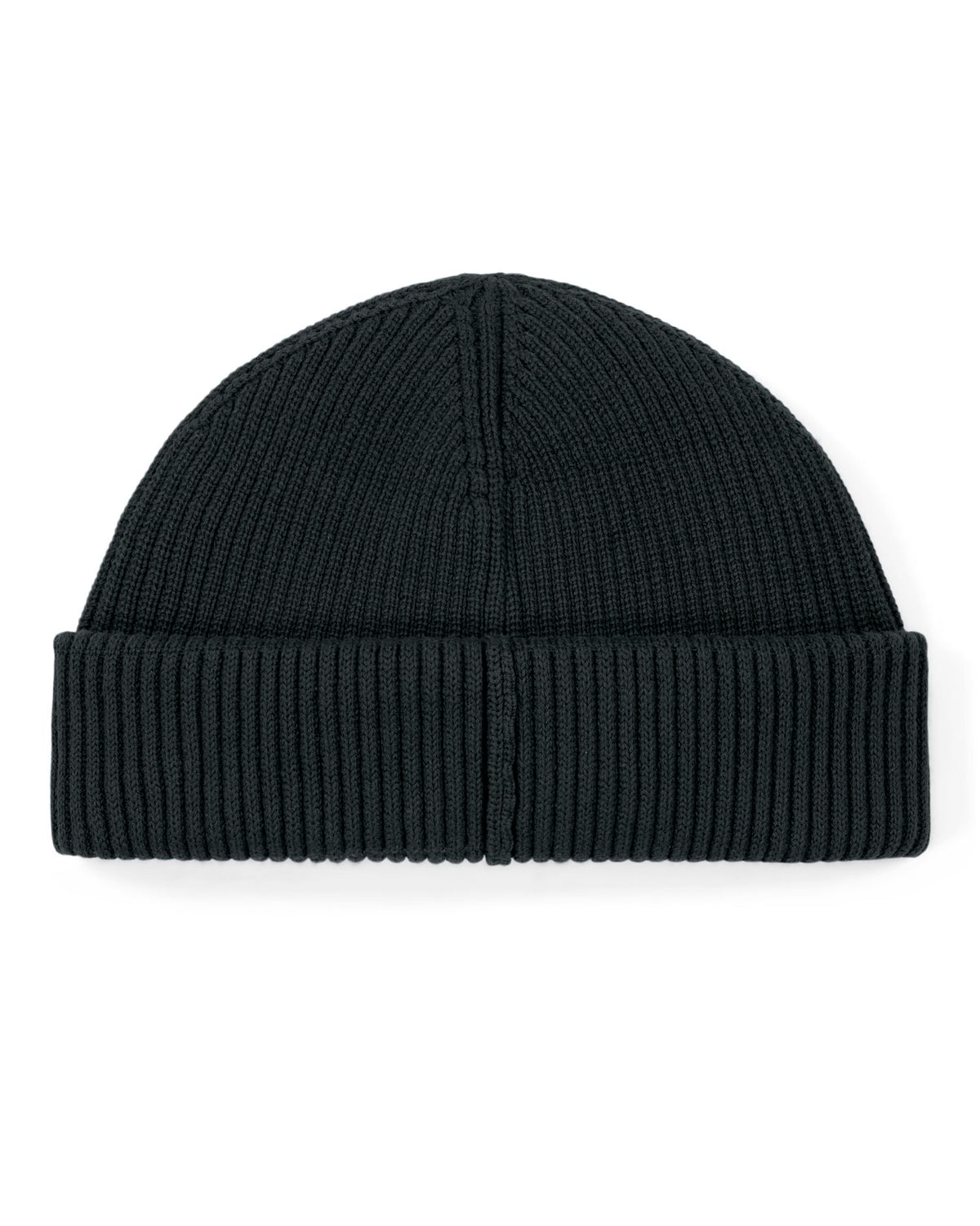 Stanley/Stella Fisherman Beanie 2.0 – Black (C002), tuotekuva takaa