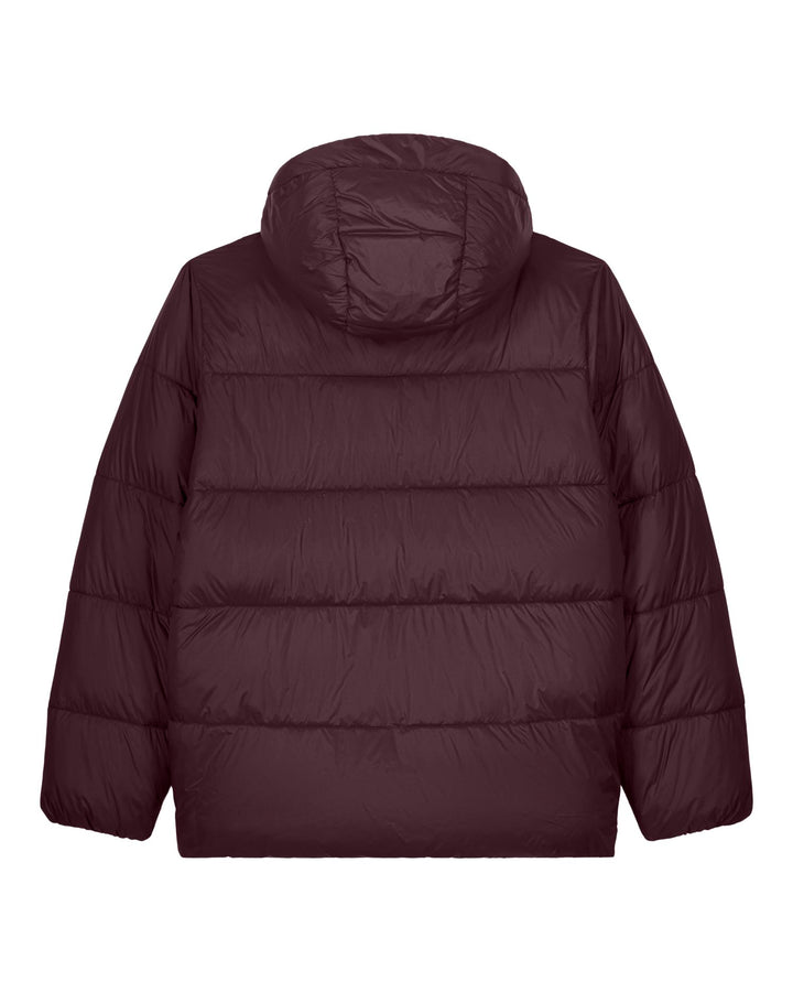 Stanley/Stella Puffer 2.0 – Red Brown (C116), tuotekuva takaa