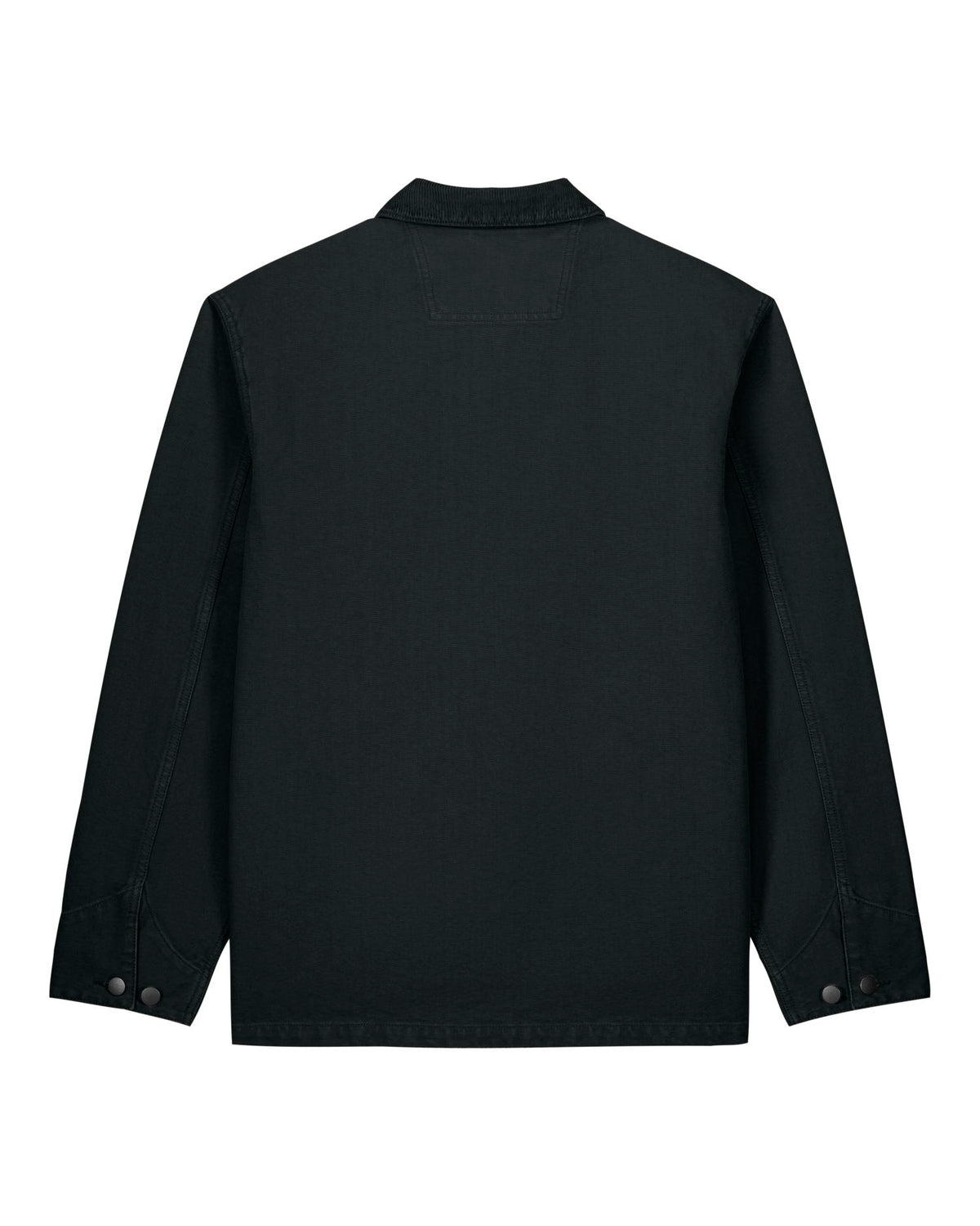 Stanley/Stella Chore Jacket – G. Dyed Black (C372), tuotekuva takaa