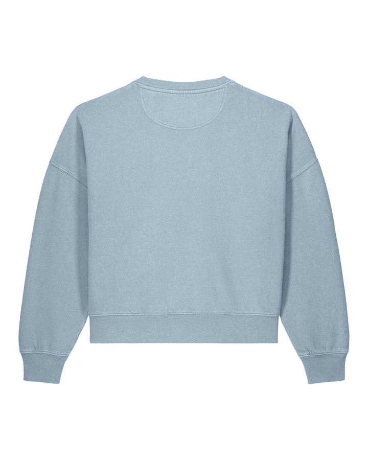 Stanley/Stella Stella Alma Vintage – G. Dyed Blue Stone (C732), tuotekuva takaa