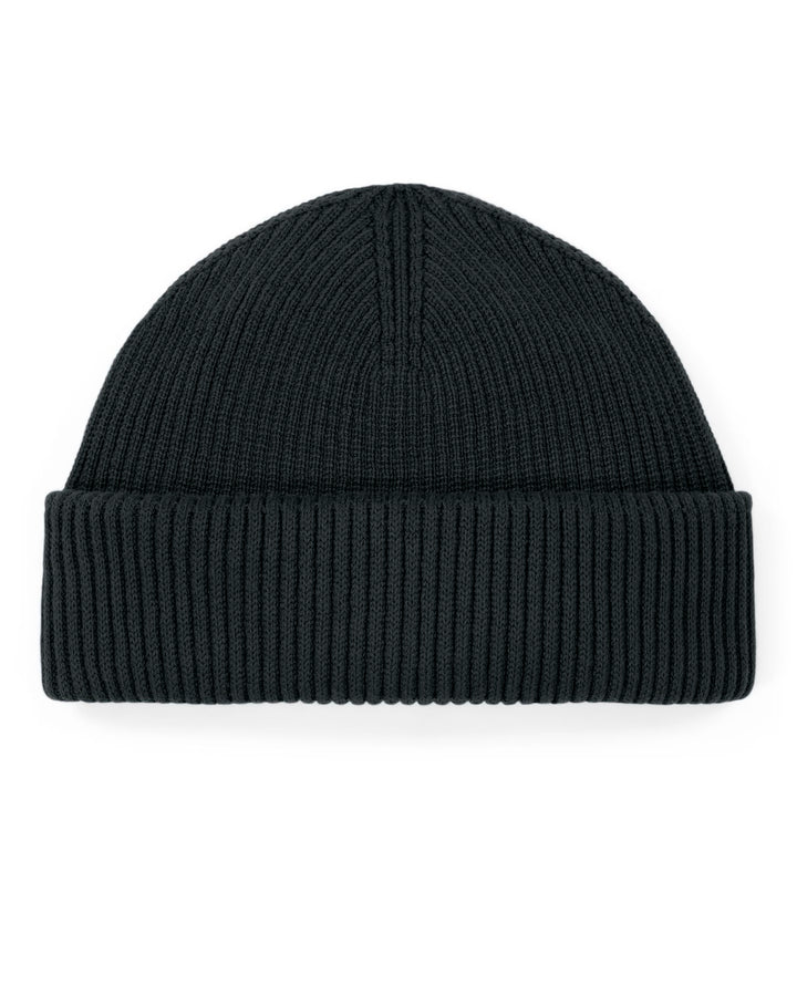 Stanley/Stella Fisherman Beanie 2.0 – Black (C002), tuotekuva edestä
