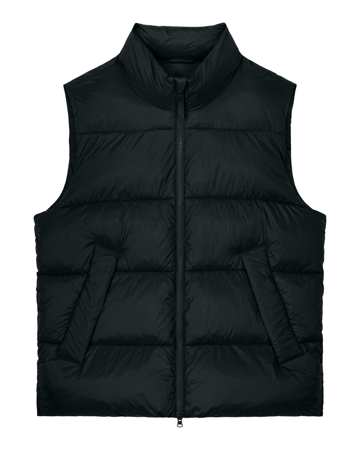 Stanley/Stella Puffer Gilet 2.0 – Black (C002), tuotekuva edestä