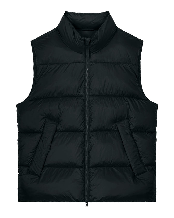Stanley/Stella Puffer Gilet 2.0 – Black (C002), tuotekuva edestä