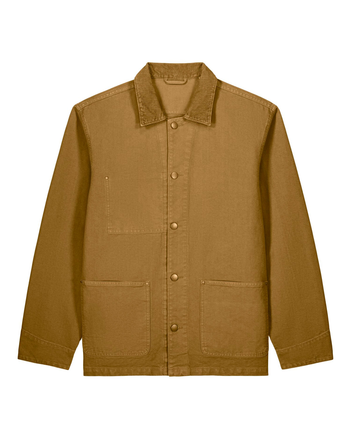 Stanley/Stella Chore Jacket – G.Dyed Bronze (C177), tuotekuva edestä