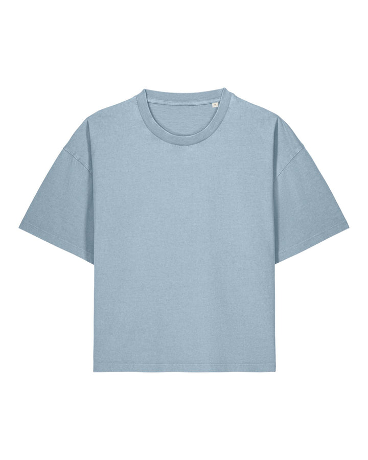 Stanley/Stella Stella Nova Vintage – G. Dyed Blue Stone (C732), tuotekuva edestä
