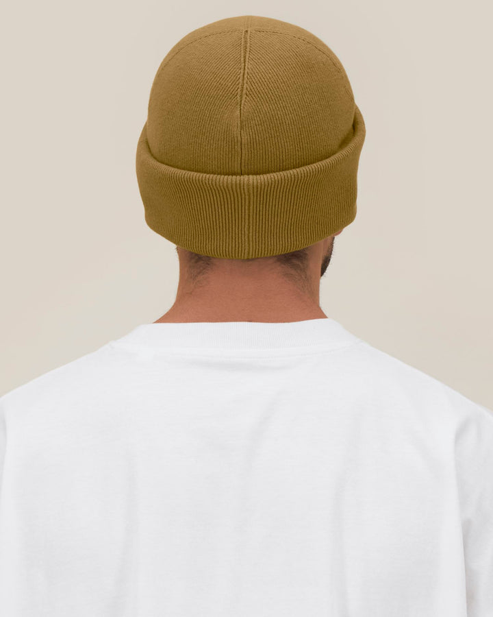 Stanley/Stella Rib Beanie 2.0 – Bronze (C176), mallikuva takaa