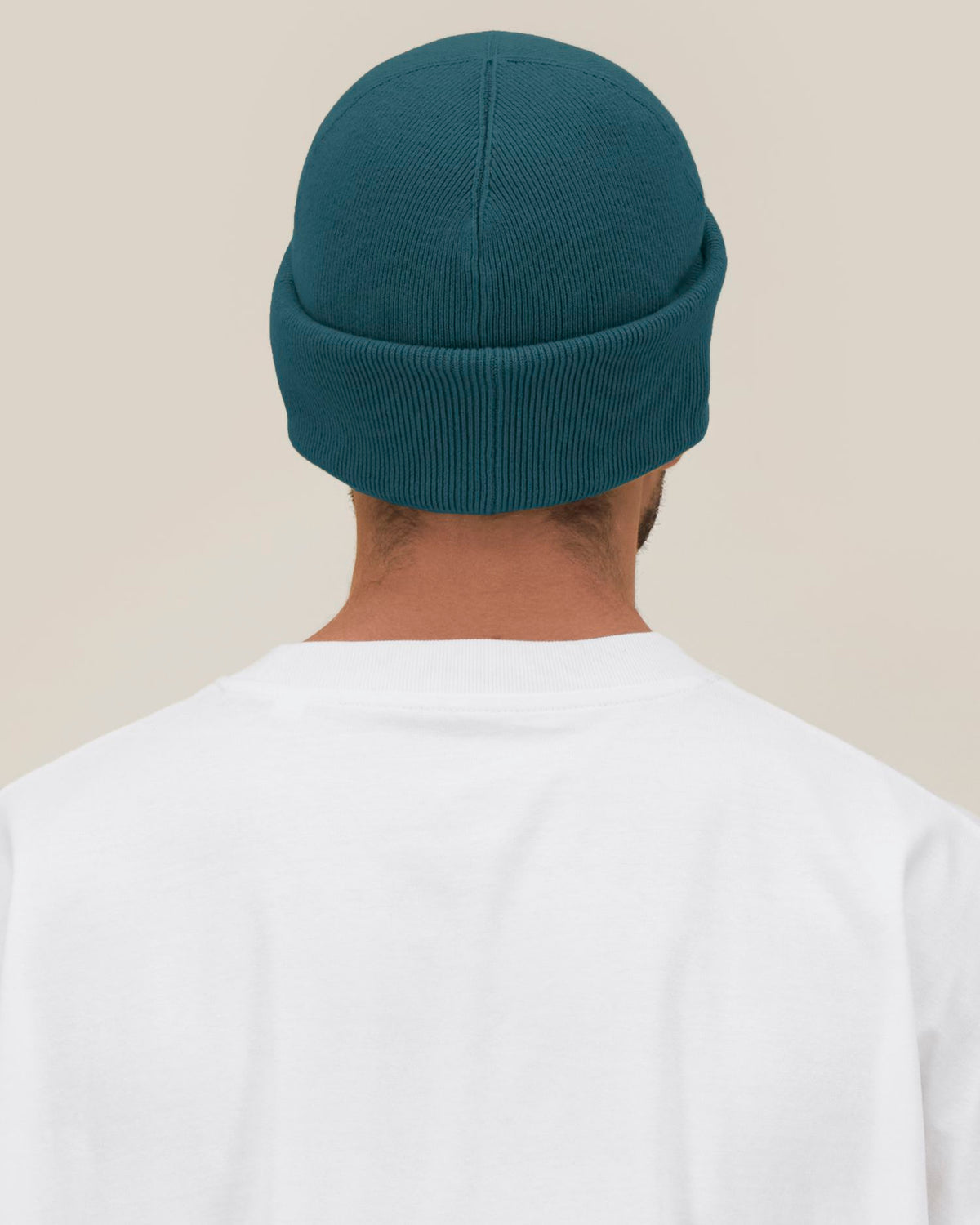 Stanley/Stella Rib Beanie 2.0 – Stargazer (C702), mallikuva takaa