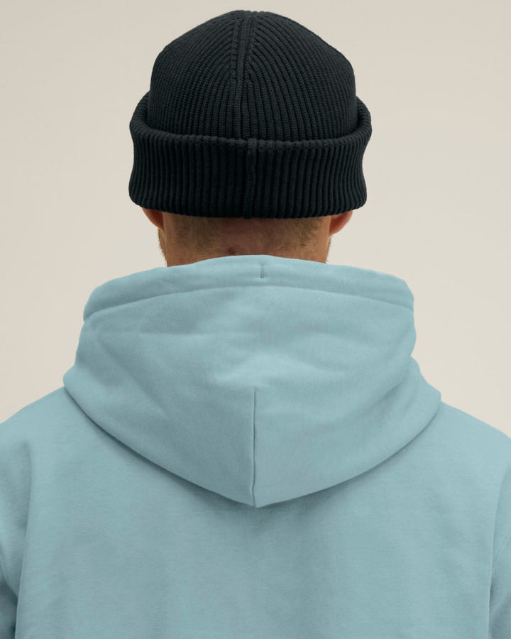 Stanley/Stella Fisherman Beanie 2.0 – Black (C002), mallikuva takaa