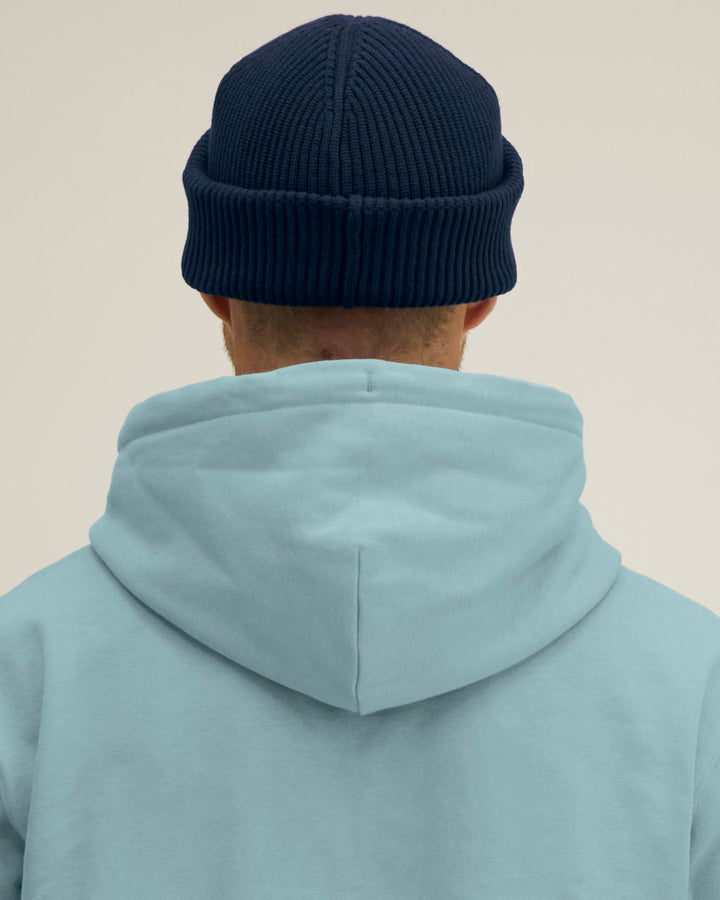 Stanley/Stella Fisherman Beanie 2.0 – French Navy (C727), mallikuva takaa