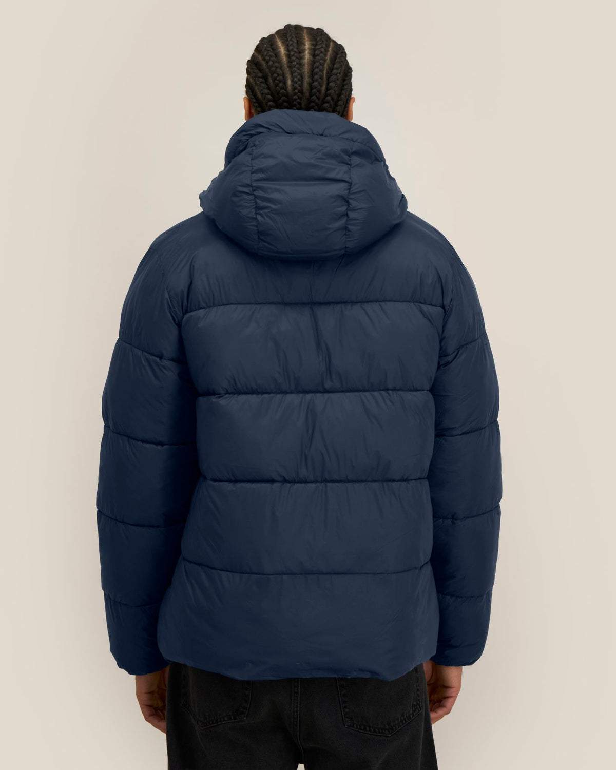 Stanley/Stella Puffer 2.0 – French Navy (C727), mallikuva takaa