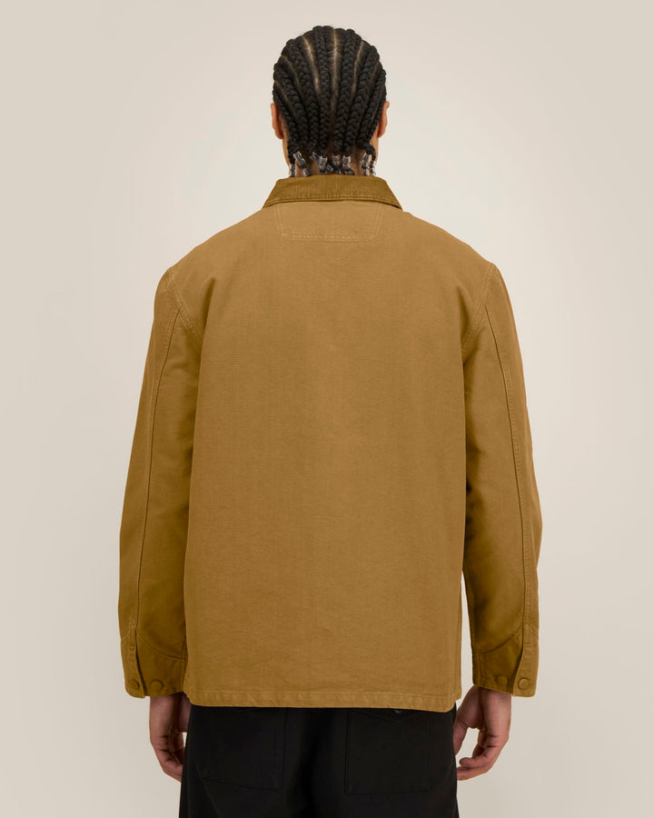 Stanley/Stella Chore Jacket – G.Dyed Bronze (C177), mallikuva takaa