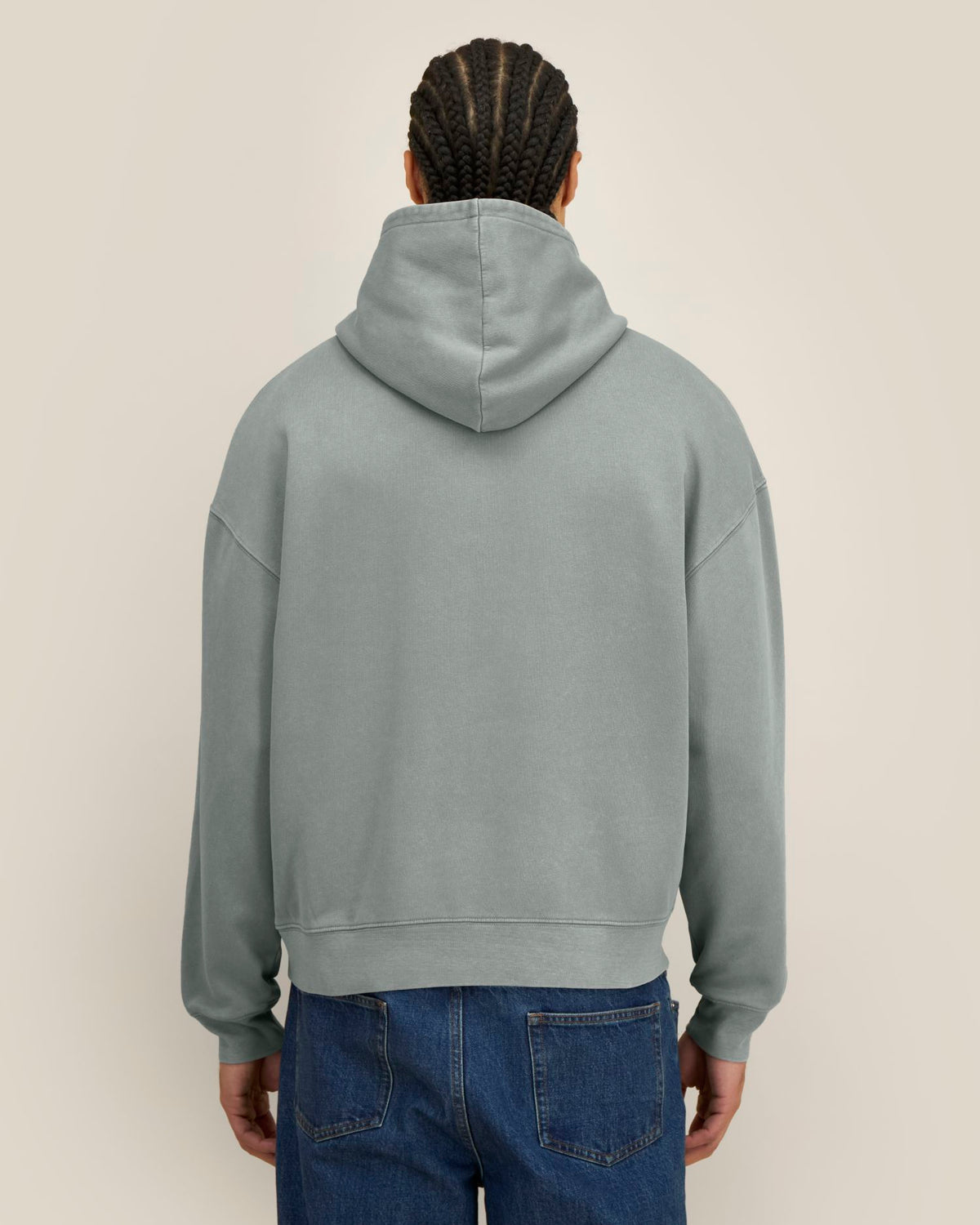 Stanley/Stella Chaser Vintage – G. Dyed Misty Grey (C157), mallikuva takaa