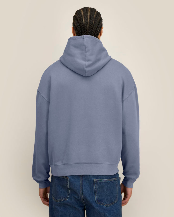 Stanley/Stella Chaser Vintage – G. Dyed Blue Grey (C158), mallikuva takaa