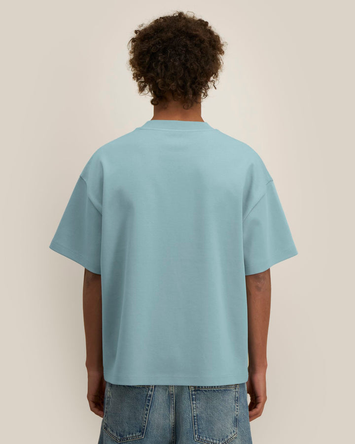 Stanley/Stella Hazener – Pebble Blue (C173), mallikuva takaa