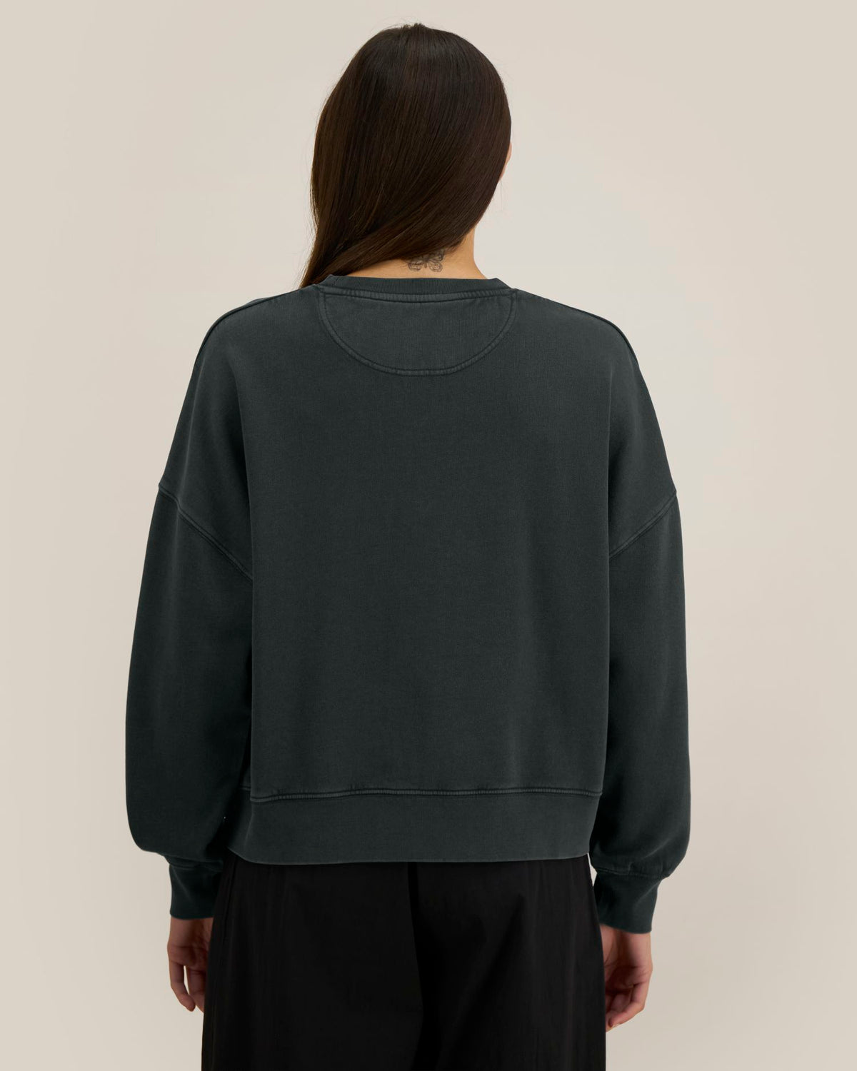 Stanley/Stella Stella Alma Vintage – G. Dyed Black Rock (C140), mallikuva takaa