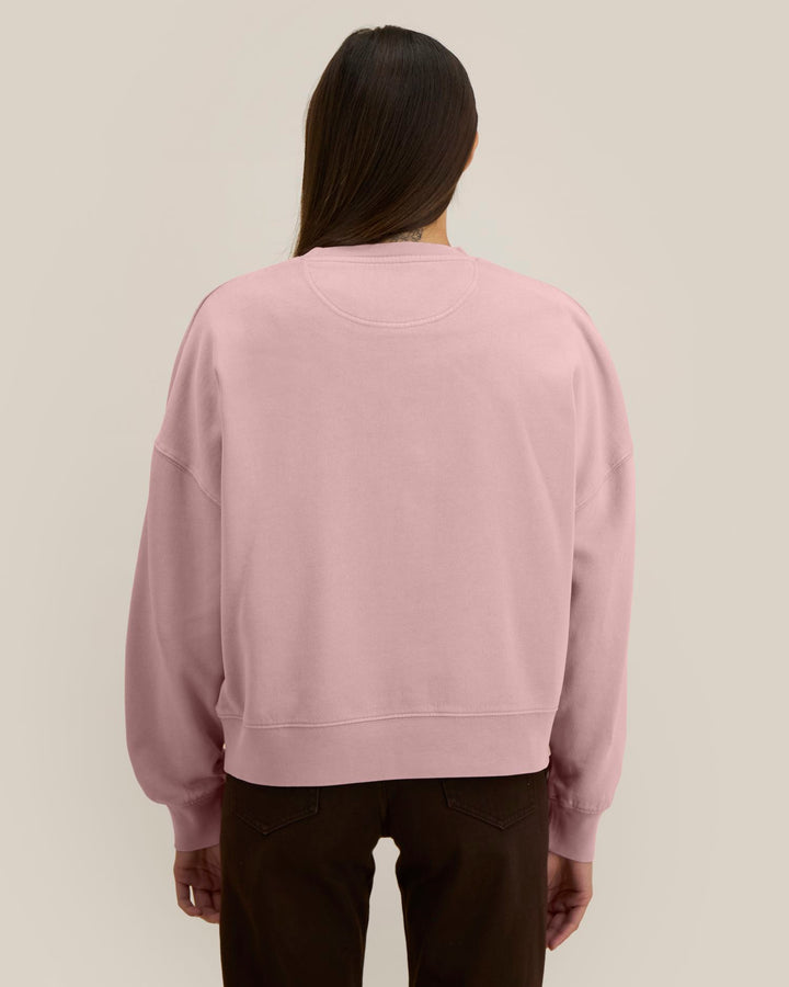 Stanley/Stella Stella Alma Vintage – G.Dyed Blush (C175), mallikuva takaa