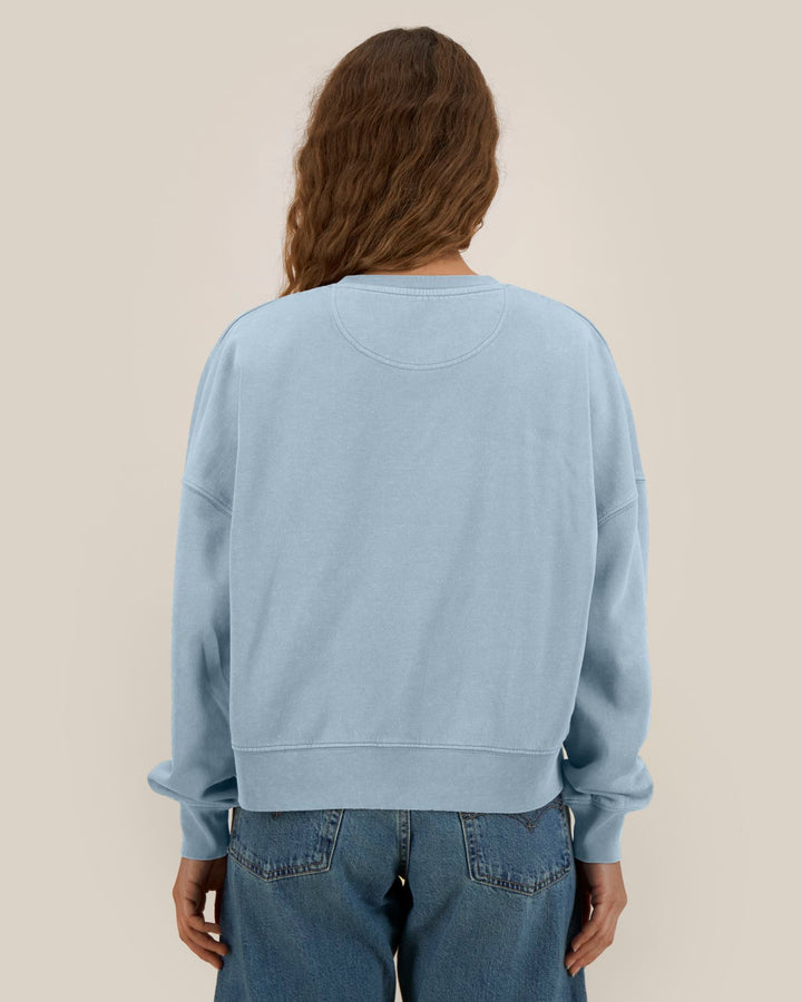 Stanley/Stella Stella Alma Vintage – G. Dyed Blue Stone (C732), mallikuva takaa