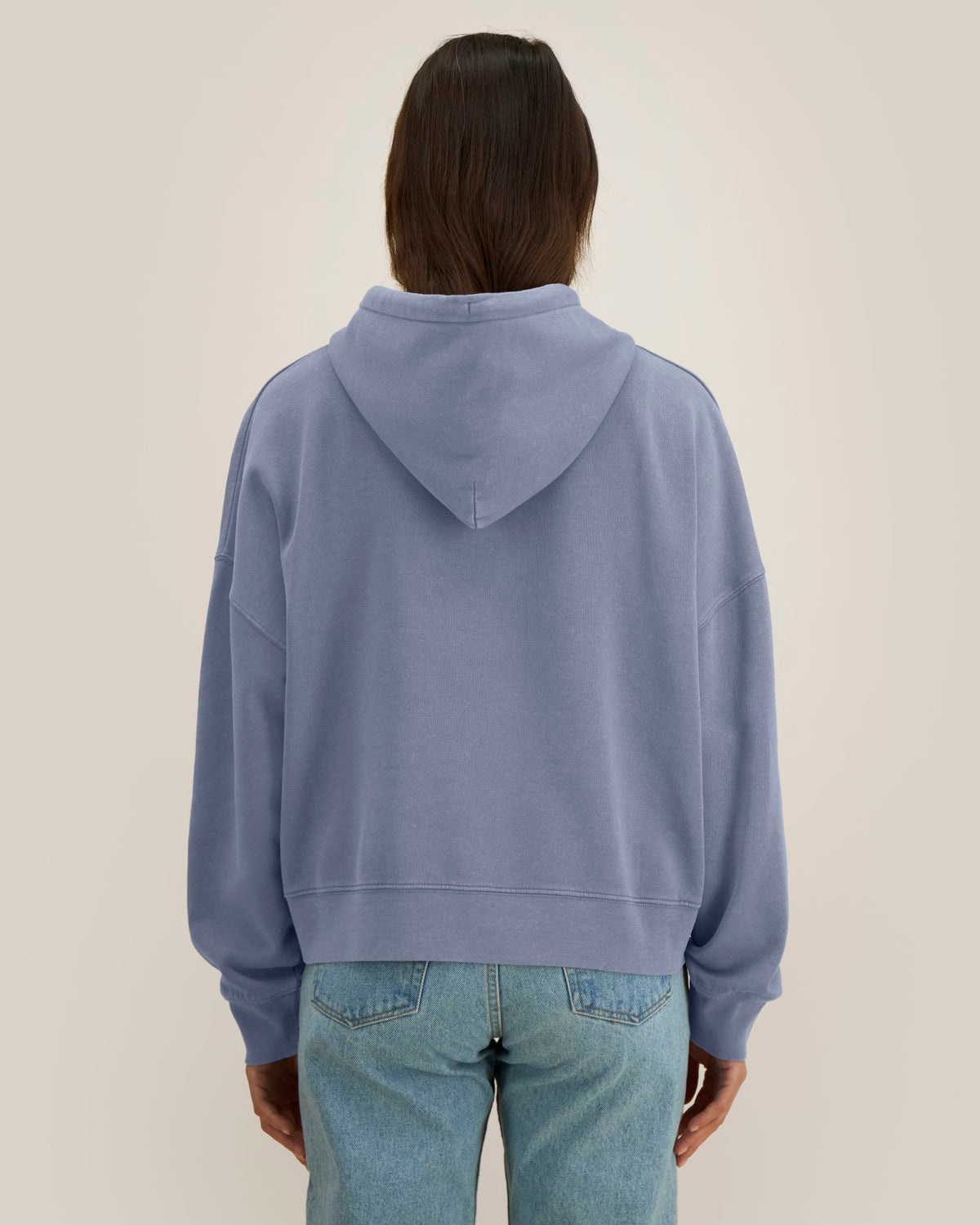 Stanley/Stella Stella Nora Vintage – G. Dyed Blue Grey (C158), mallikuva takaa