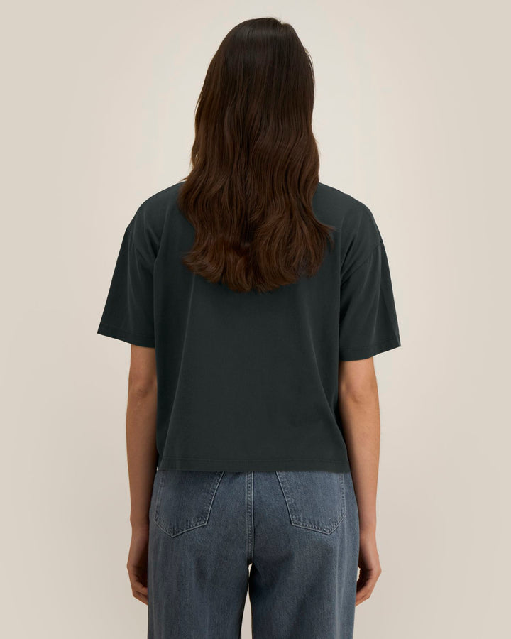 Stanley/Stella Stella Nova Vintage – G. Dyed Black Rock (C140), mallikuva takaa