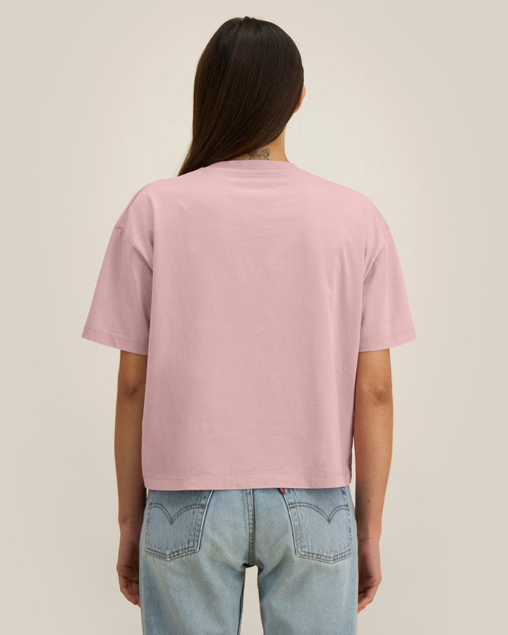 Stanley/Stella Stella Nova Vintage – G.Dyed Blush (C175), mallikuva takaa