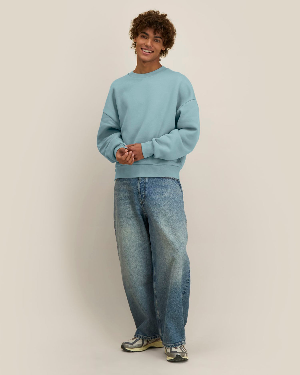 Stanley/Stella Former – Pebble Blue (C173), mallikuva edestä