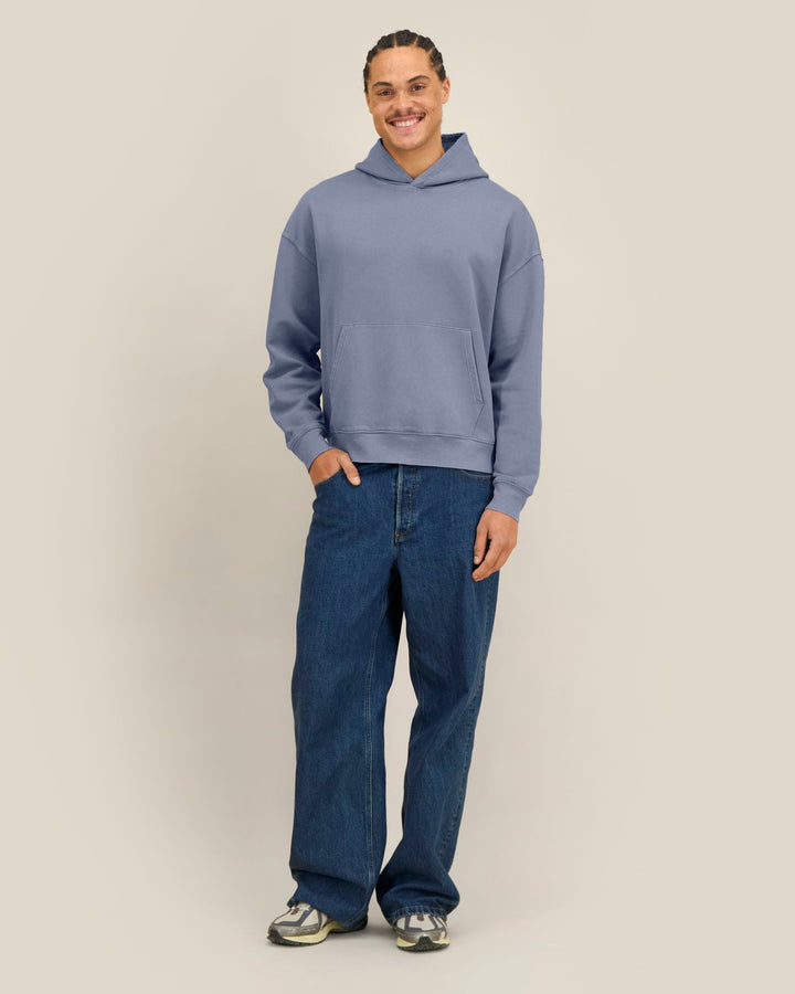 Stanley/Stella Chaser Vintage – G. Dyed Blue Grey (C158), mallikuva edestä