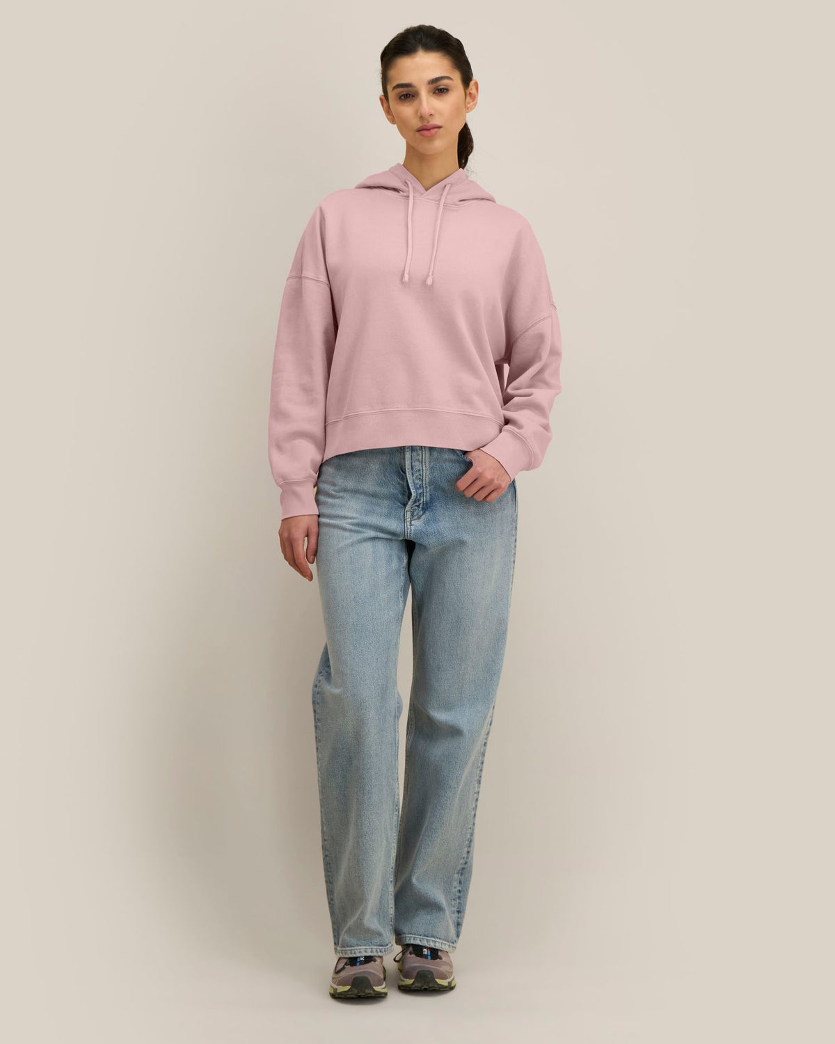 Stanley/Stella Stella Nora Vintage – G.Dyed Blush (C175), mallikuva edestä